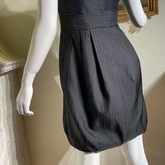 BCBG Paris LBD Black Cocktail Mini Dress - Picture 8 of 12